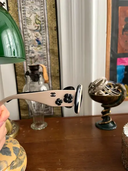 Lunettes Chanel cc Camélia Vintage <3