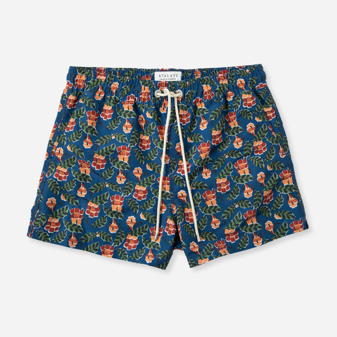 Atalaye maillot de bain pour homme élégant et de qualité, short de bain imprimé Tamaris couleur Blue