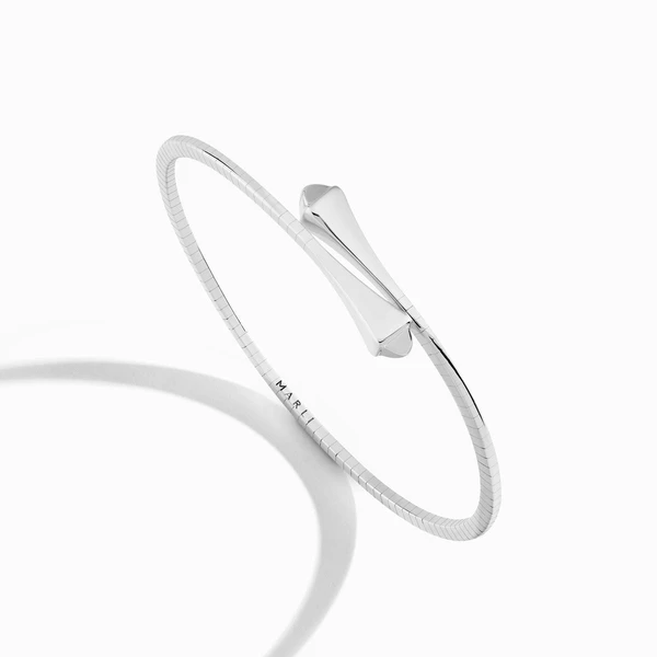 Cleo Full Gold Slim Slip-On Bracelet