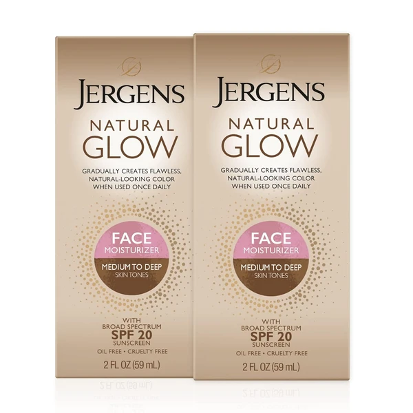Jergens | Natural Glow Face Self Tanner Lotion with SPF 20