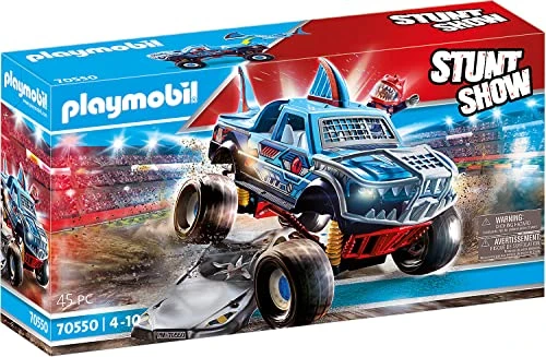Playmobil Stuntshow Monster Truck de Cascade Requin 70550