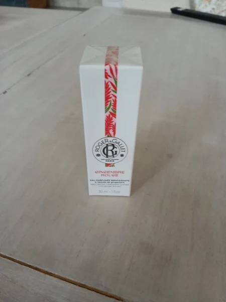 Eau parfumée bienfaisante 30 ml gingembre rouge