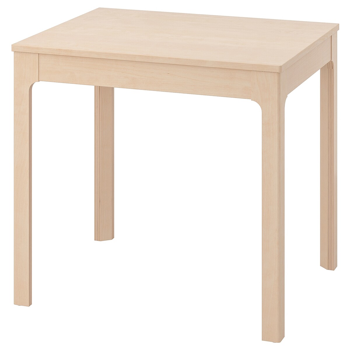 EKEDALEN Table extensible - bouleau 80/120x70 cm