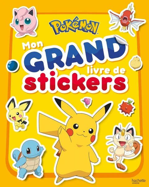 Pokémon - Mon grand livre de stickers - Mon grand livre de stickers (Broché)