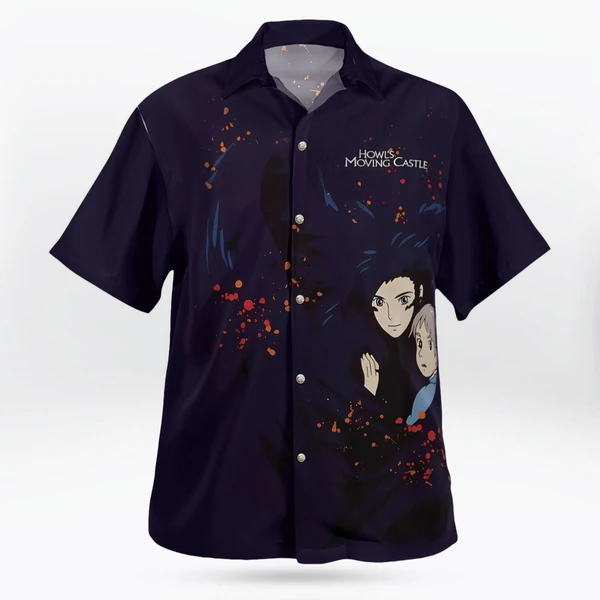 Howl's Moving Castle Howl and Sophie Hawaiian Shirt