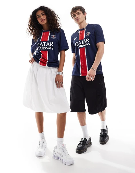 Nike Football - Paris Saint Germain 2024/25 - Maillot à domicile - Bleu marine