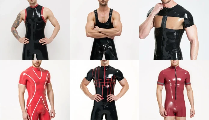 body latex homme