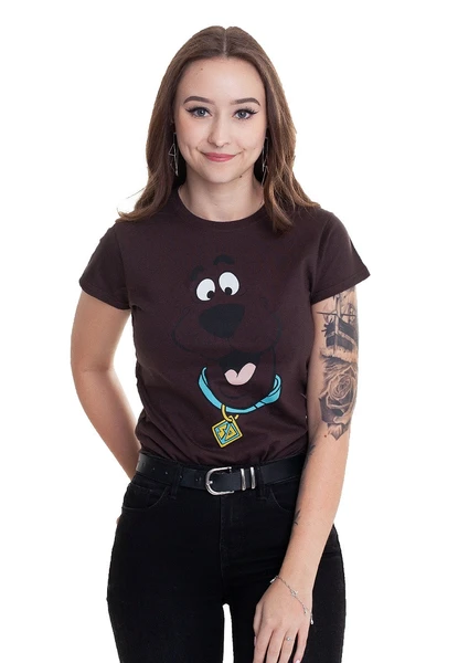 Scooby Doo - Face Brown - Girly
