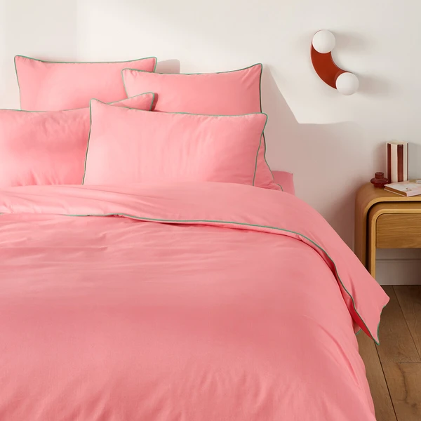 Housse de couette unie en coton, Macha