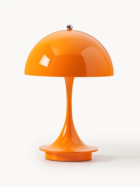 Lampe à poser LED mobile à intensité variable Panthella, haut. 24 cm, design Verner Panton