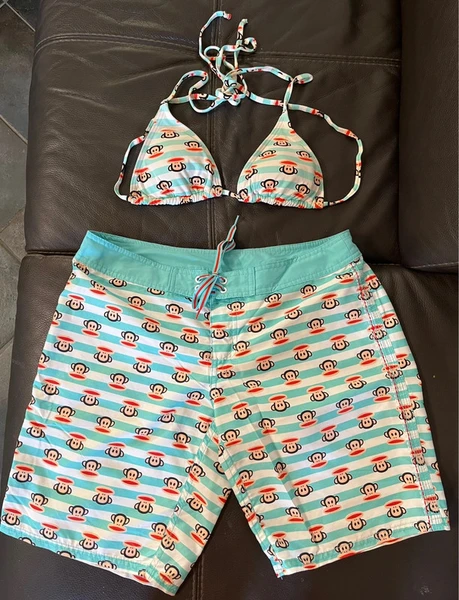 Ensemble maillot et short bain Paul Frank