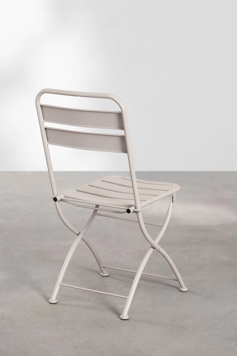 Pack de 2 chaises de jardin pliantes Janti