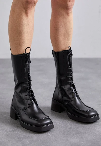 AGUSTINA - Bottes à plateau - black