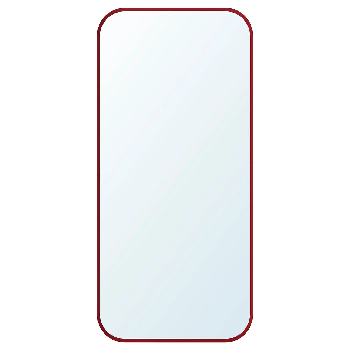 LINDBYN Miroir - rouge 28x60 cm