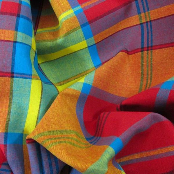 Tissus Coton Madras n°8