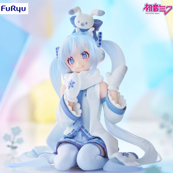 Piapro Characters - Hatsune Miku - Rabbit Yukine - Noodle Stopper Figure - Snow, Sky Town ver. (FuRyu)