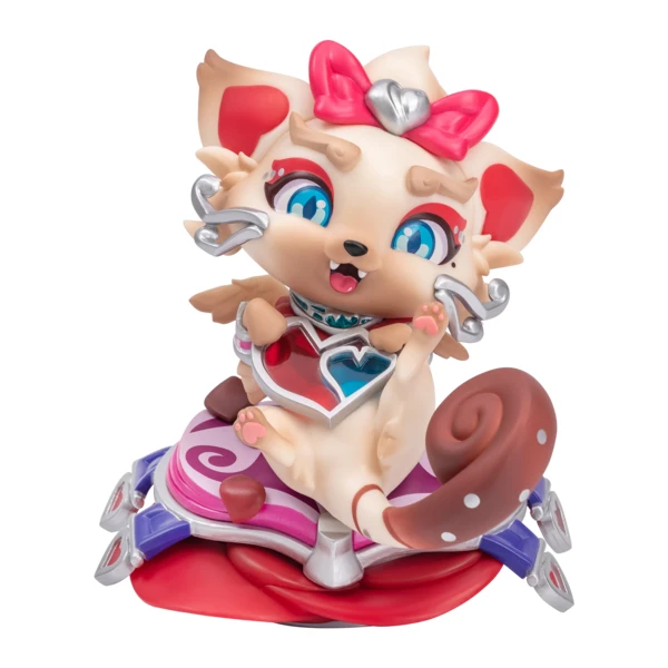 Figurine Chroma rubis Yuumi cœur-de-cible | Boutique Riot Games
