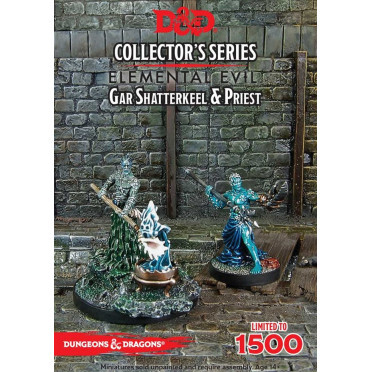 Acheter D&D - Princes of the Apocalypse - Gar Shatterkeel & Water Priest - Gale Force Nine - Jeux de rôle
