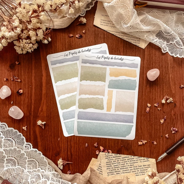 Grande planche d'encarts Rentrée Scolaire