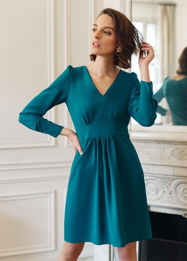 Robe Grégoire émeraude