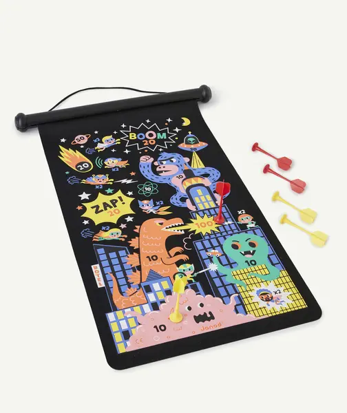 JEU DE FLÉCHETTES MAGNÉTIQUES SUPER HÉROS