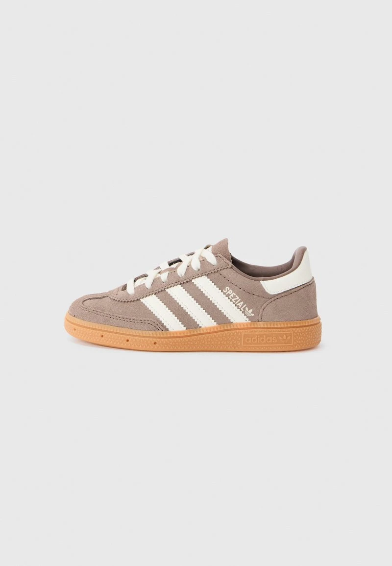adidas Originals HANDBALL SPEZIAL UNISEX - Baskets basses - earth strata/off white/gum/marron - ZALANDO