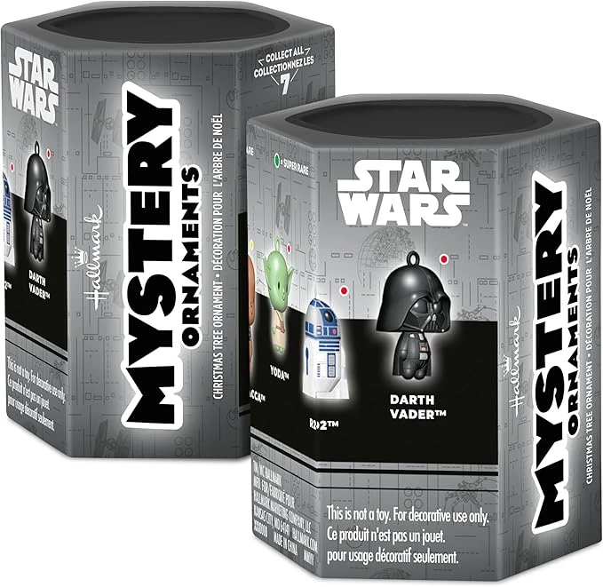 Boule de Noël : Lot de 2 Hallmark Mystery Ornaments Star Wars