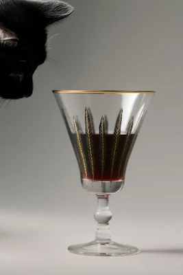 Verre à pied Catherine Martin Midnight Creatures décalé