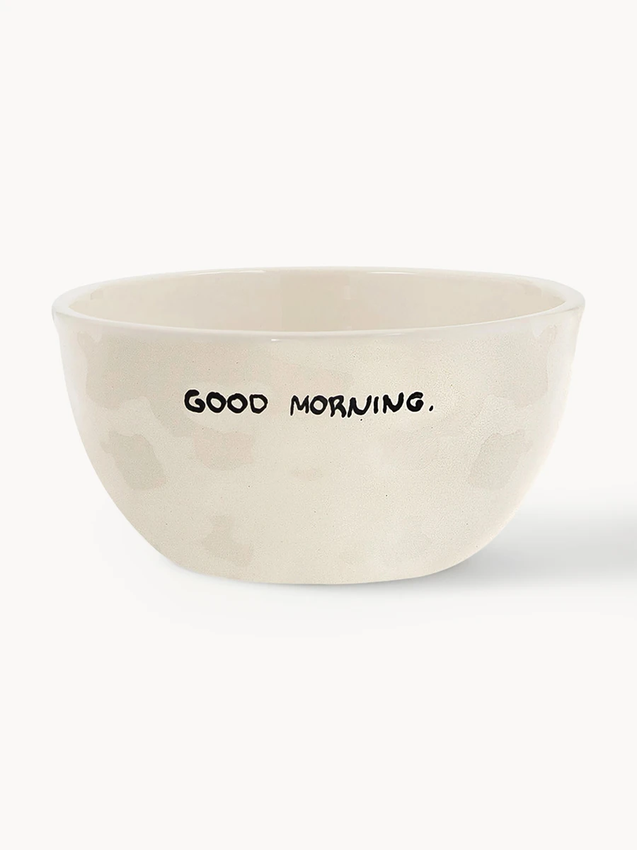 Bol peint à la main Good Morning