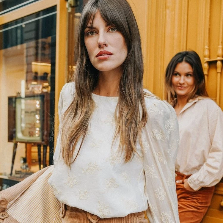 Blouse India Brodée