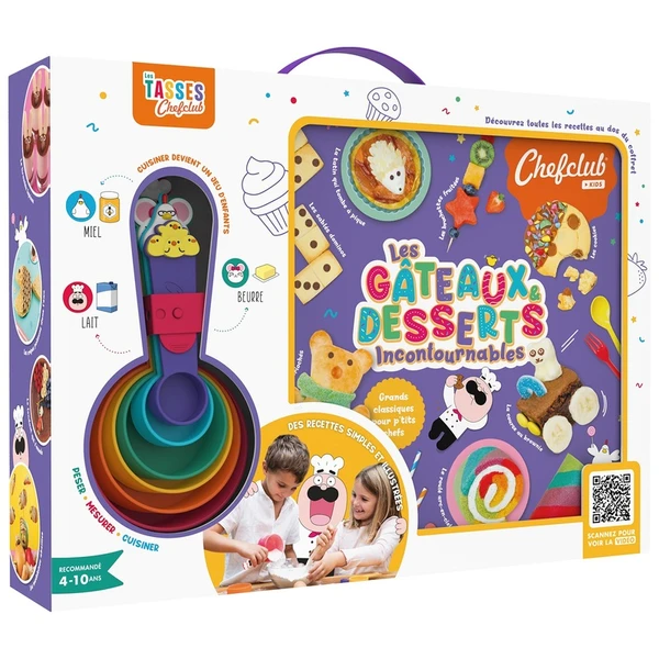 Chefclub - Kids Coffret Les Gâteaux & Desserts Incontournables | Smyths Toys France