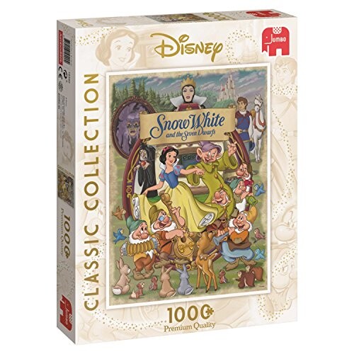 Disney- Snow White 1000 Piece Jigsaw Puzzle, 19490, Multicolore