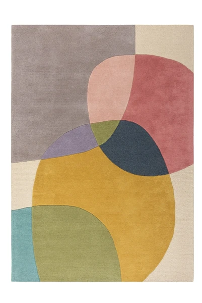 Tapis Moderne En Laine Glow
