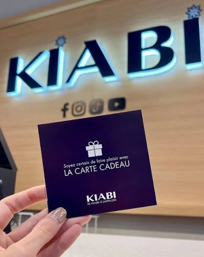 Carte cadeau Kiabi ou autre magasin de vêtements 