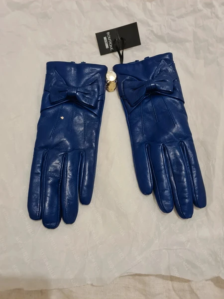 Guanti pelle moschino 6 1/2