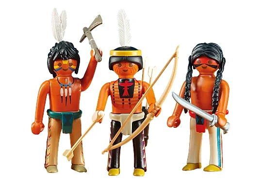       3 Amérindiens - 6272 | PLAYMOBIL®    