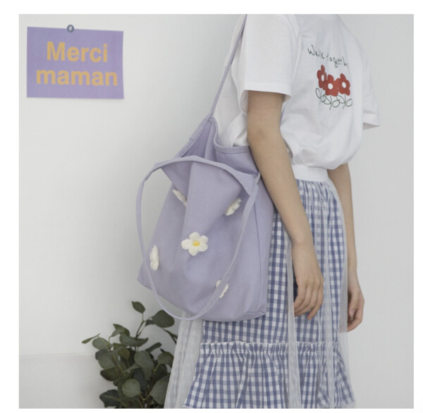 Sac fleuri