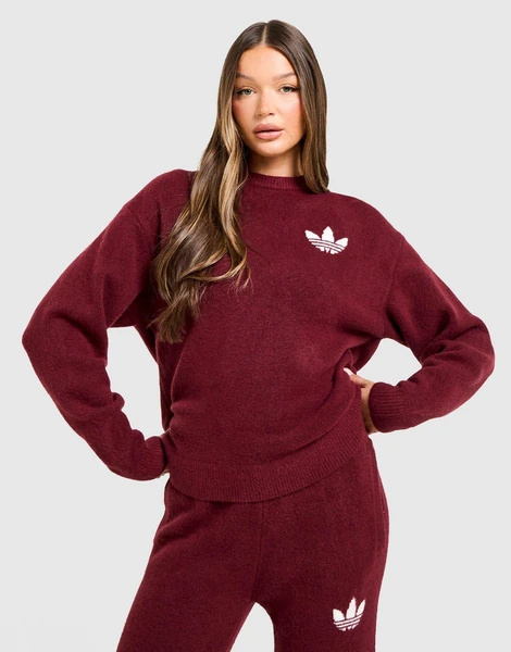 adidas Originals Trefoil Knit Crew Sweatshirt