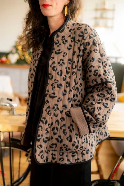 Kit Couture - Veste matelassée Kim Léo - Chouette Kit