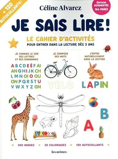 Je sais lire !: Le cahier d'activités pour entrer dans la lecture dès 3 ans Broché – Grand livre, 20 juin 2024