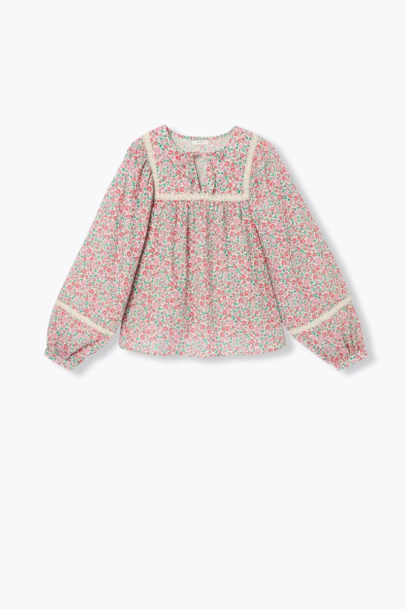 Blouse fleurie Femme