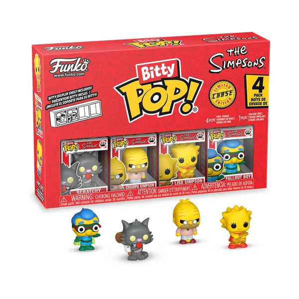 BITTY POP! THE SIMPSONS 4-PACK SERIES 4