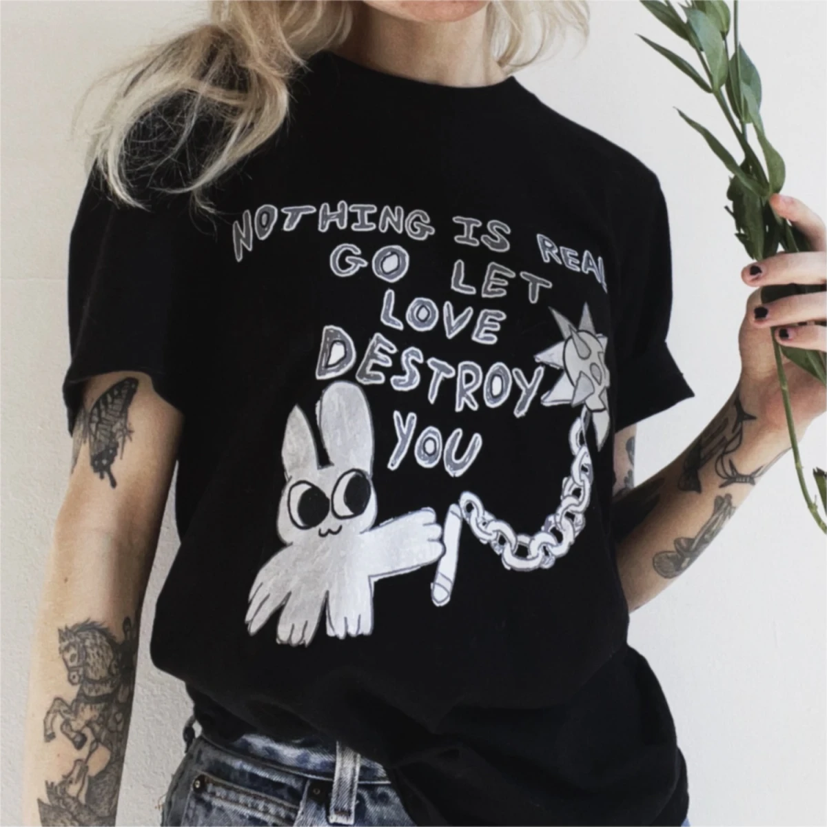 LET LOVE DESTROY YOU TEE — ARCH BUDZAR