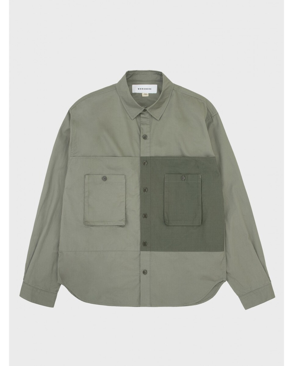 Workware Patch Shirt Green