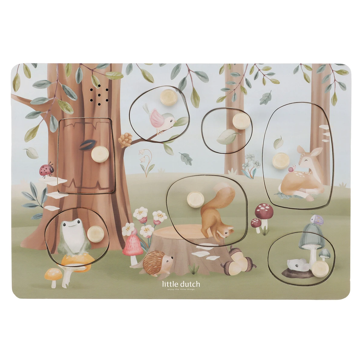 Puzzle Sonore en Bois - Forest Friends