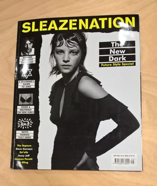 SLEAZENATION September 2002/Vintage Magazine Lifestyle, Fashion RICHARD ASHCROFT