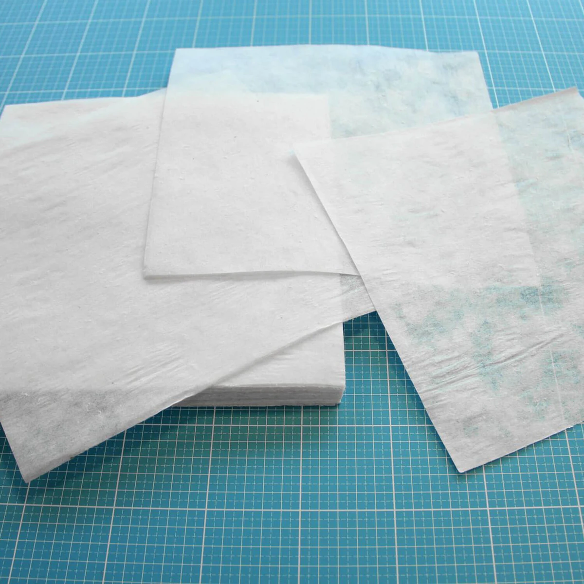 Entoilage broderie - Détachable - 25 x 25 cm - 50 pièces