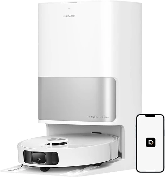 DREAME L10s Ultra Gen 2 Robot Aspirateur Laveur 10 000 Pa, Technologie MopExtend RoboSwing, Base Entièrement Automatique, Mode Animaux, 32 réglages de niveau d'eau, Système de lavage des sols DuoScrub