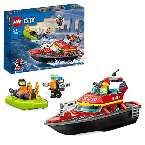 LEGO 60373 City Le Bateau de Sauvetage 