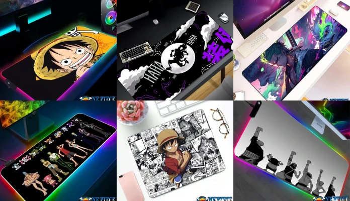 One Piece Mouse Pads & Anime Desk Mats